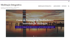 Desktop Screenshot of meditacao.org.br